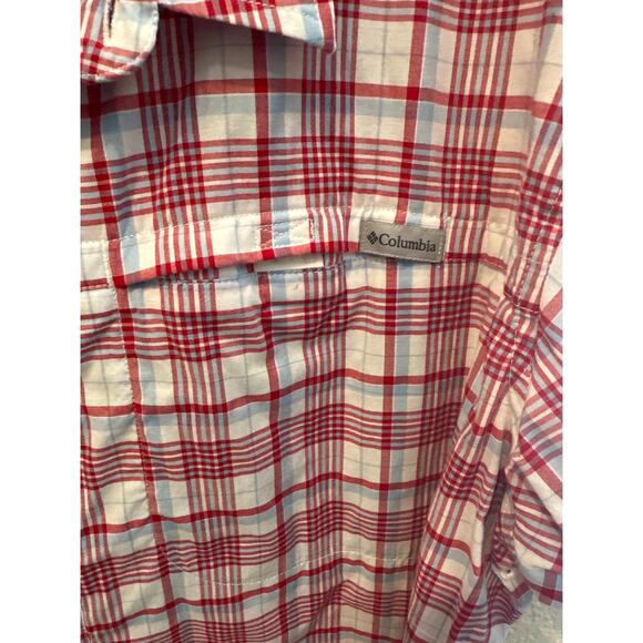 Men’s Columbia Plaid Short Sleeve Shirt Size XXL - Picture 3 of 4